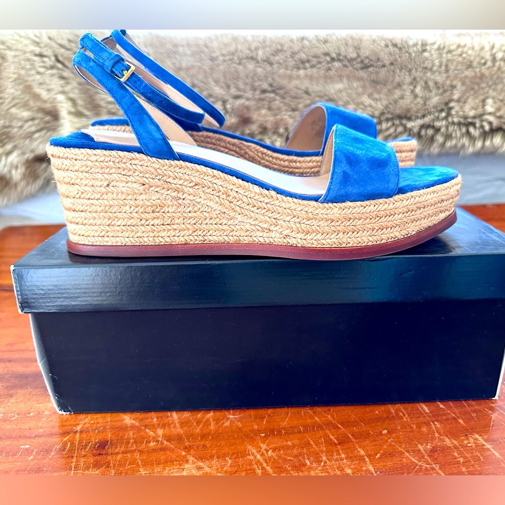 Lauren Ralph Lauren Kidsuede Espadrille Wedge